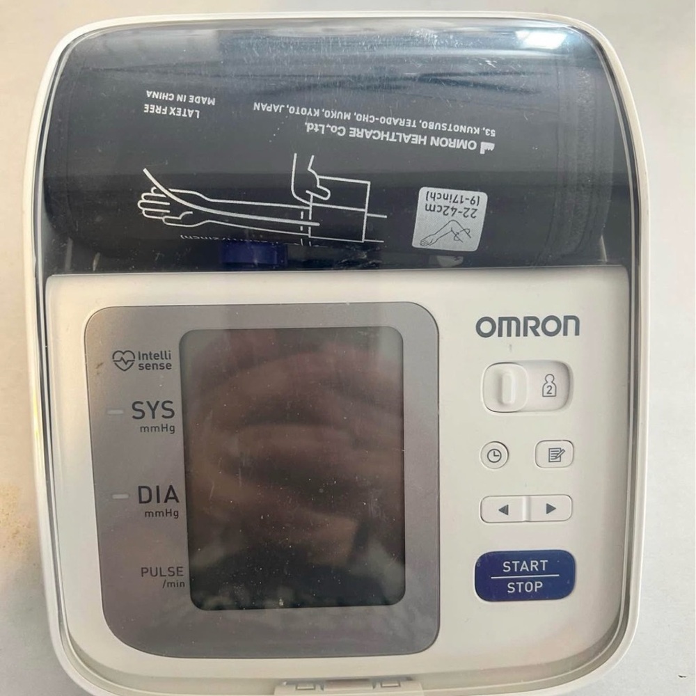OMRON Digital Blood Pressure Monitor with Black Cuff